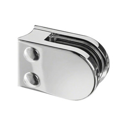 Inox držači stakla za okrugle profile, model 63x45